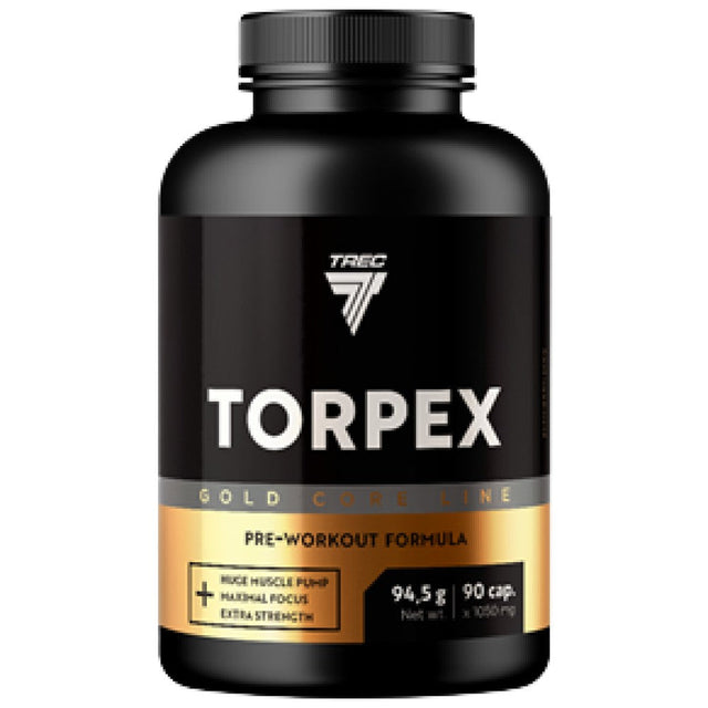 Gold Core | Torpex Pre-Workout Formula - 90 капсули  Trec Nutrition - Nutra Best Bulgaria