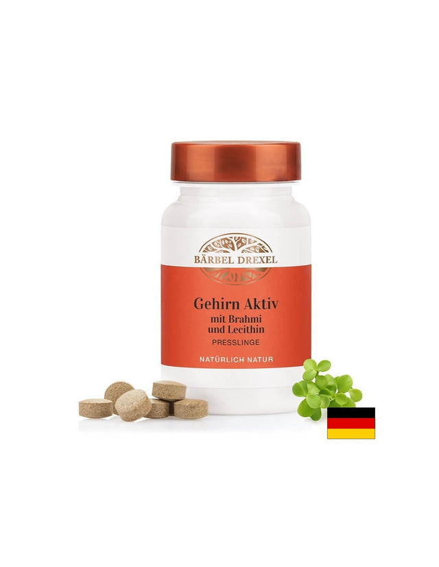 Gehirn Aktiv mit Brahmi und Lecithin / За памет и концентрация, 90 таблетки Bärbel Drexel - Nutra Best Bulgaria