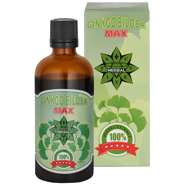 Ginkgo Biloba Max - 100 мл - Nutra Best Bulgaria