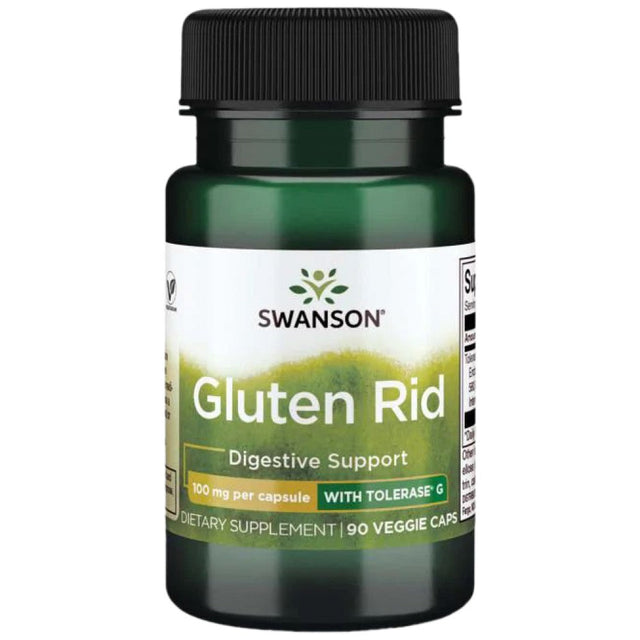 Gluten Rid with Tolerase G - 90 капсули  Swanson - Nutra Best Bulgaria
