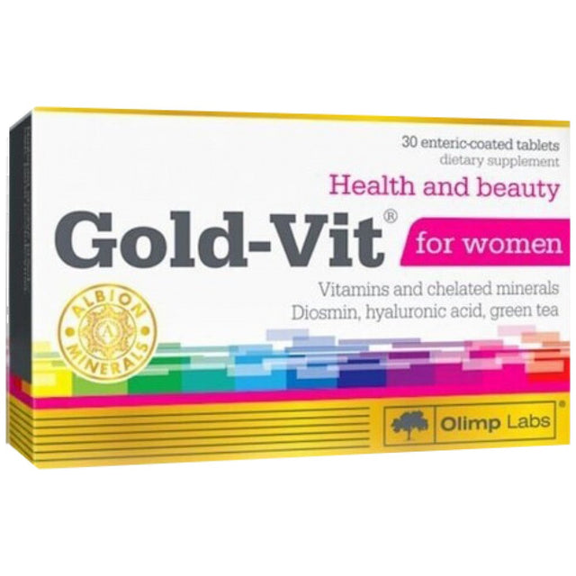 Gold Vit For Women - 30 Таблетки - Nutra Best Bulgaria