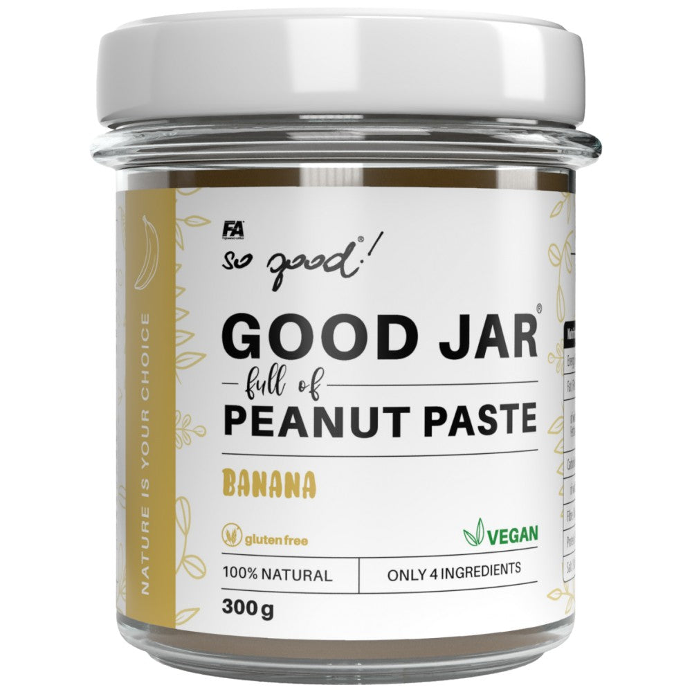 Good Jar / Full of Peanut Paste / Different Flavors 300 грама  FA Nutrition - Nutra Best Bulgaria