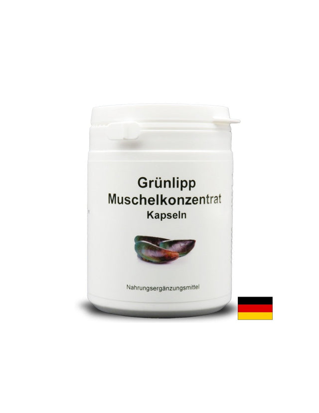 Grünlipp Muschelkonzentrat - Зеленоуста мида 500 mg, 120 капсули Karl Minck - Nutra Best Bulgaria