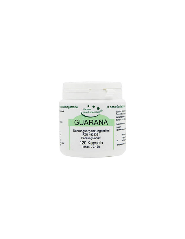 Guarana / Гуарана, 120 капсули El Compra - Nutra Best Bulgaria