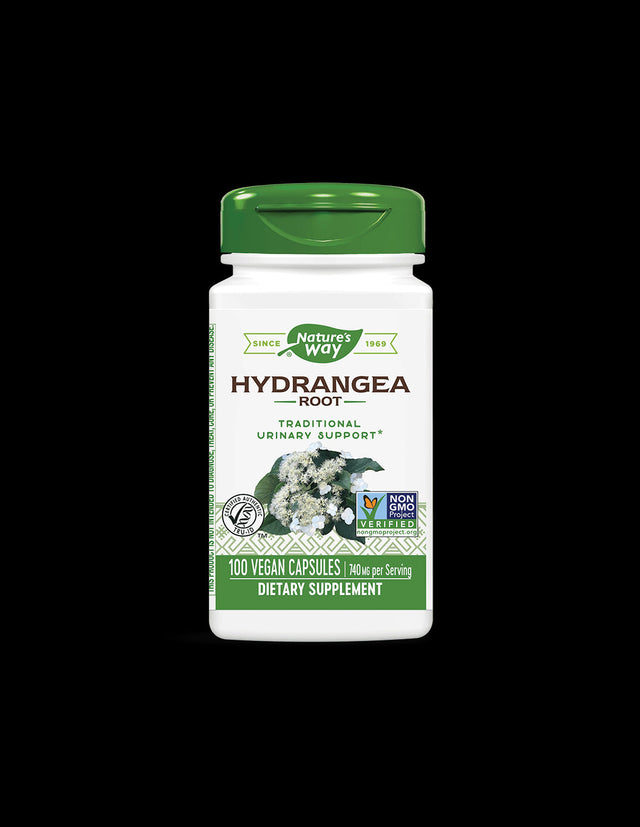 Hydrangea Root/ Хортензия (корен) 370 mg х 100 капсули Nature’s Way - Nutra Best Bulgaria