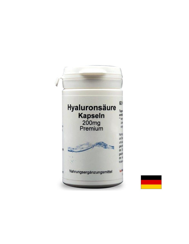 Hyaluronsäure Premium - Хиалуронова киселина премиум 200 mg, 60 капсули Karl Minck - Nutra Best Bulgaria