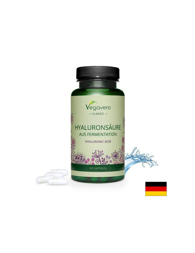Hyaluronsӓure/ Хиалуронова киселина, 60 капсули, 100% Vegan Vegavero - Nutra Best Bulgaria