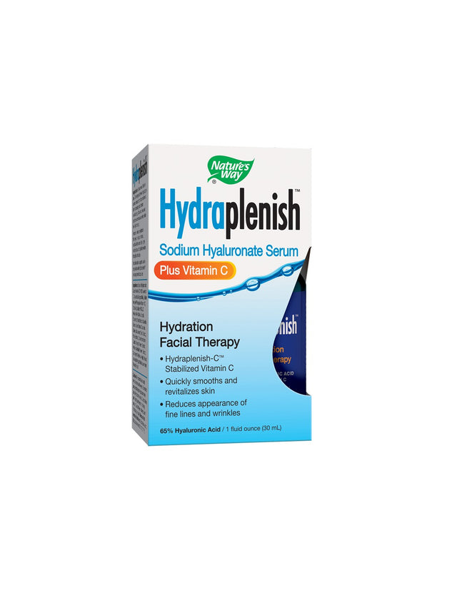 Хидраплениш™ серум + витамин С (65% хиалуронова киселина) - Hydraplenish™ Sodium Hyaluronate Serum Plus Vitamin C, 30 ml - Nutra Best Bulgaria