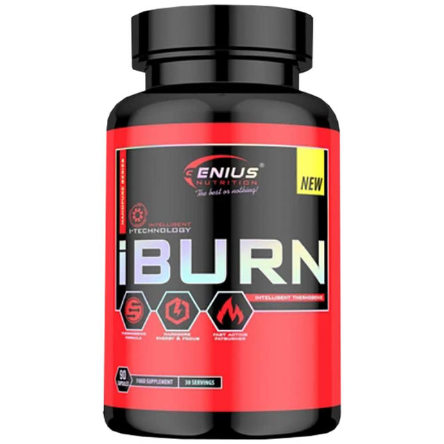 iBurn - 90 капсули  Genius Nutrition - Nutra Best Bulgaria