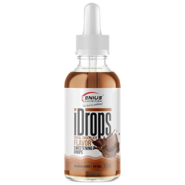 iDrops / Zero Calorie Sweetener - 30 мл  Genius Nutrition - Nutra Best Bulgaria