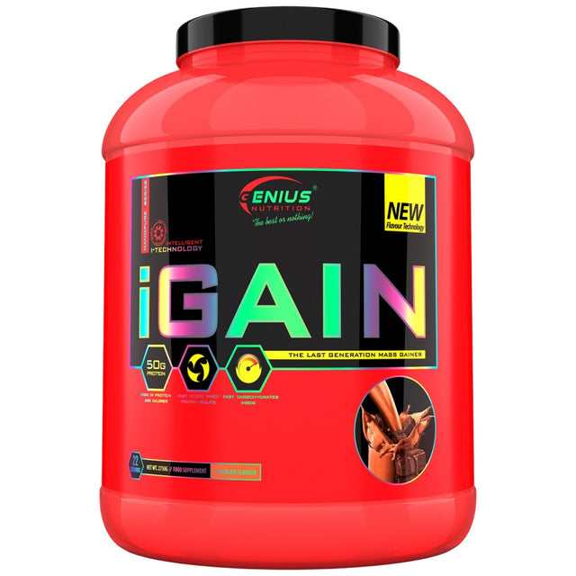 iGain - 2750 грама  Genius Nutrition - Nutra Best Bulgaria