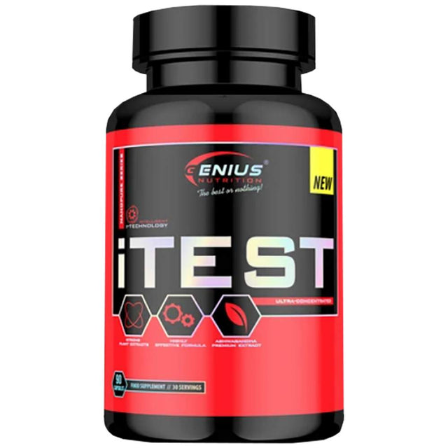 iTest 90 капсули  Genius Nutrition - Nutra Best Bulgaria