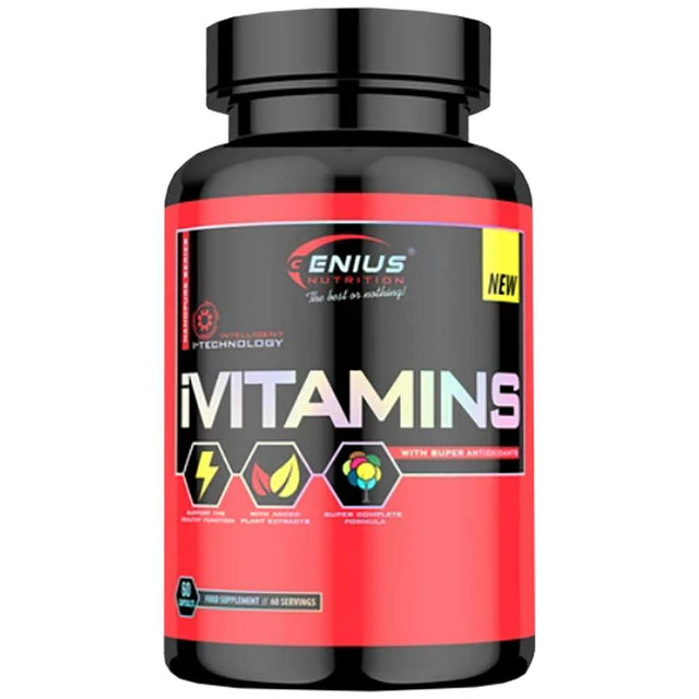 iVitamins - 60 капсули  Genius Nutrition - Nutra Best Bulgaria