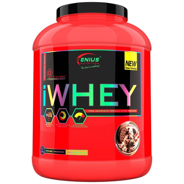 iWhey - 2000 грама  Genius Nutrition - Nutra Best Bulgaria