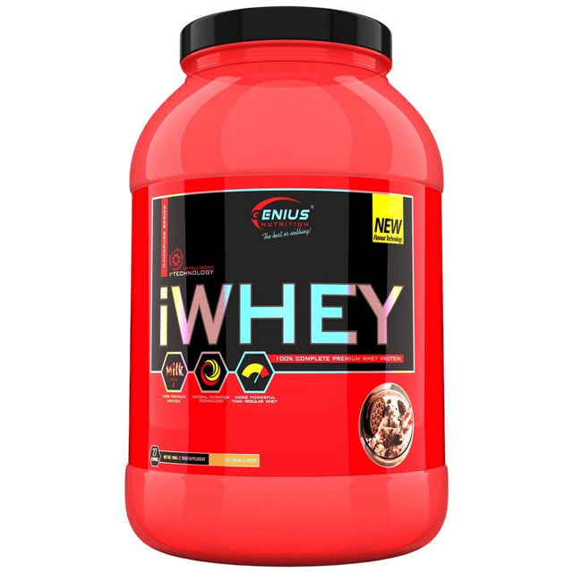 iWhey - 900 грама  Genius Nutrition - Nutra Best Bulgaria