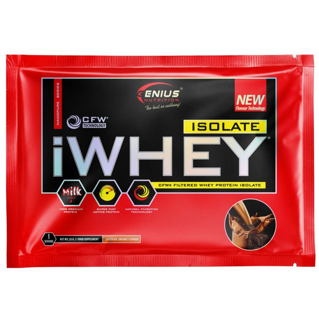 iWhey Isolate - 33 грама  Genius Nutrition - Nutra Best Bulgaria