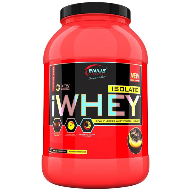 iWhey Isolate - 900 грама  Genius Nutrition - Nutra Best Bulgaria