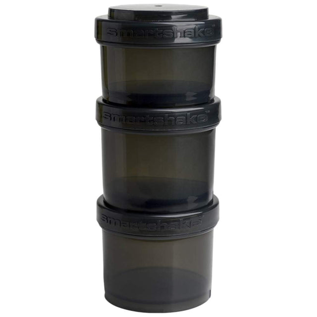 Revive Storage Power Tower | Smart Powder Container ~ Black - 200 + 200 + 150 мл - Nutra Best Bulgaria
