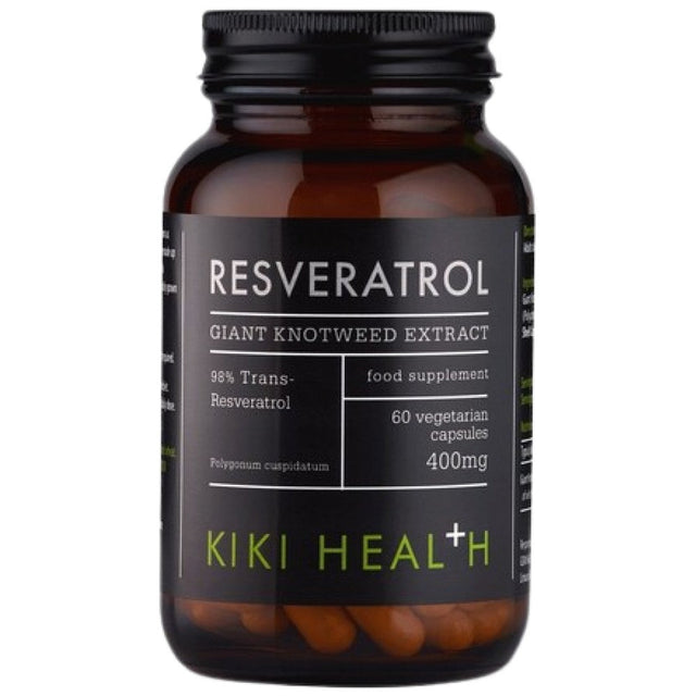 Resveratrol 400 mg - 60 капсули  KIKI Health - Nutra Best Bulgaria