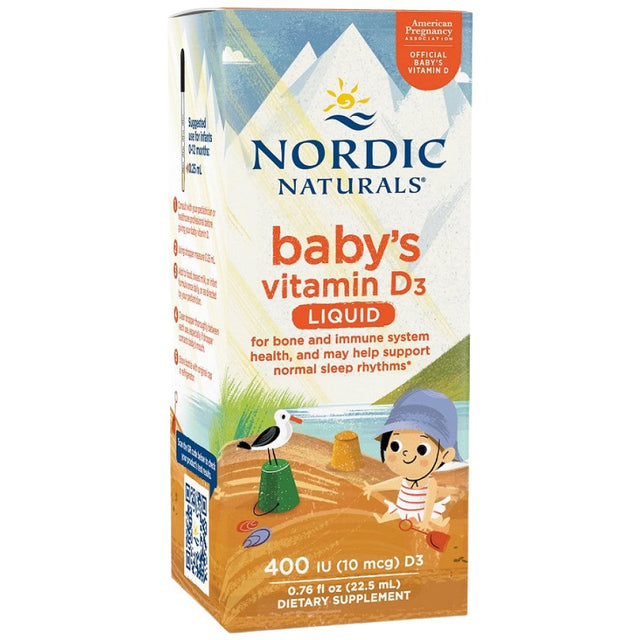 Baby's Vitamin D3 400 IU - 22.5 мл - Nutra Best Bulgaria