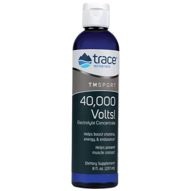 40,000 Volts! Electrolyte Concentrate - 237 мл  Trace Minerals - Nutra Best Bulgaria