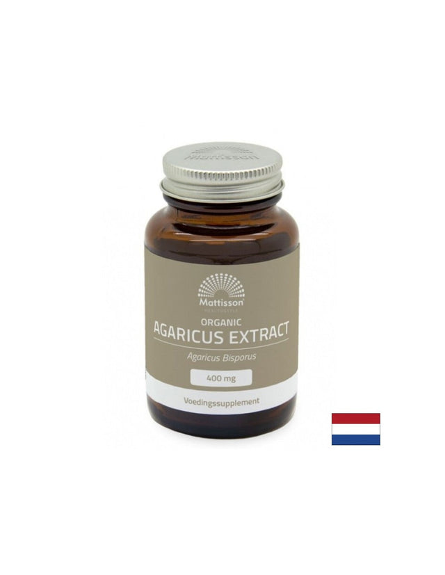 Имунитет - Агарикус БИО екстракт, 400 mg х 60 капсули - Nutra Best Bulgaria