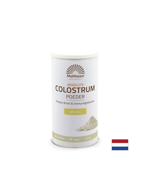 Имунитет - Коластра, 125 g прах Mattisson Healthstyle - Nutra Best Bulgaria