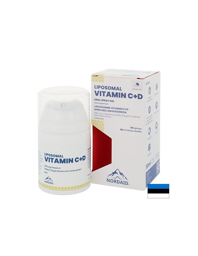 Имунитет - Липозомен Витамин С + D3, орален спрей гел, 50 ml - Nutra Best Bulgaria