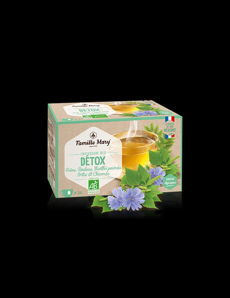 Infusion bio detox/ Чай за детоксикация, 20 филтърни пакетчета - Nutra Best
