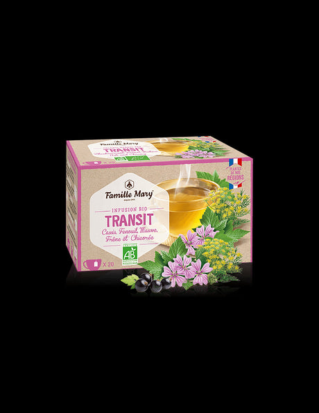 Infusion bio transit / Чай за добра чревна перисталтика, 20 филтърни пакетчета - Nutra Best