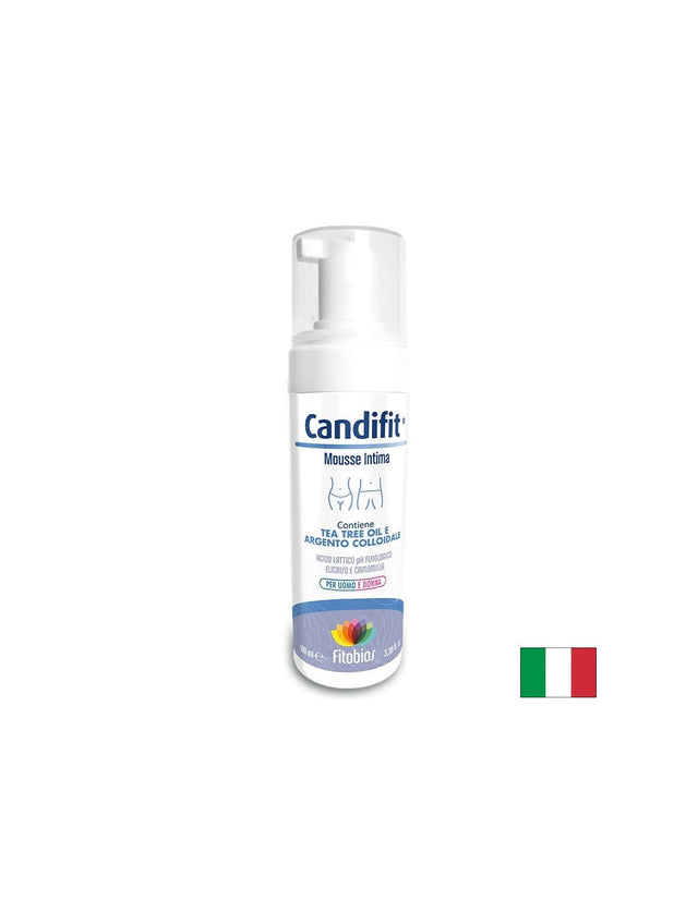 Интимна мус-пяна с чаено дърво и хелихризум – Candifit®, 100 ml - Nutra Best Bulgaria