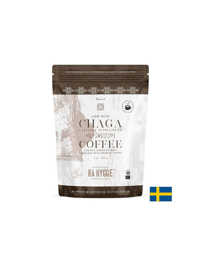 Кафе Арабика с екстракт от гъба Чага, смляно, филтър, БИО 227 g - Nutra Best Bulgaria