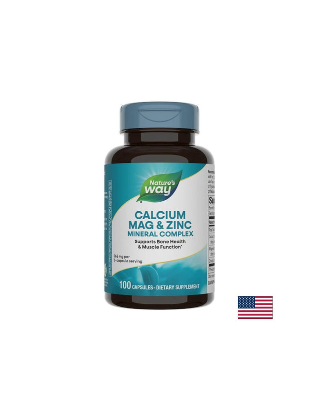 Calcium, Mag & Zinc - 100 капсули - Nutra Best Bulgaria