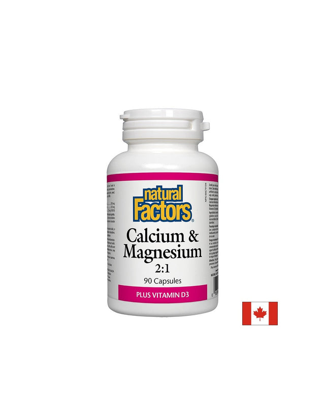 Calcium & Magnesium with Vitamin D3 376 mg - 90 капсули - Nutra Best Bulgaria