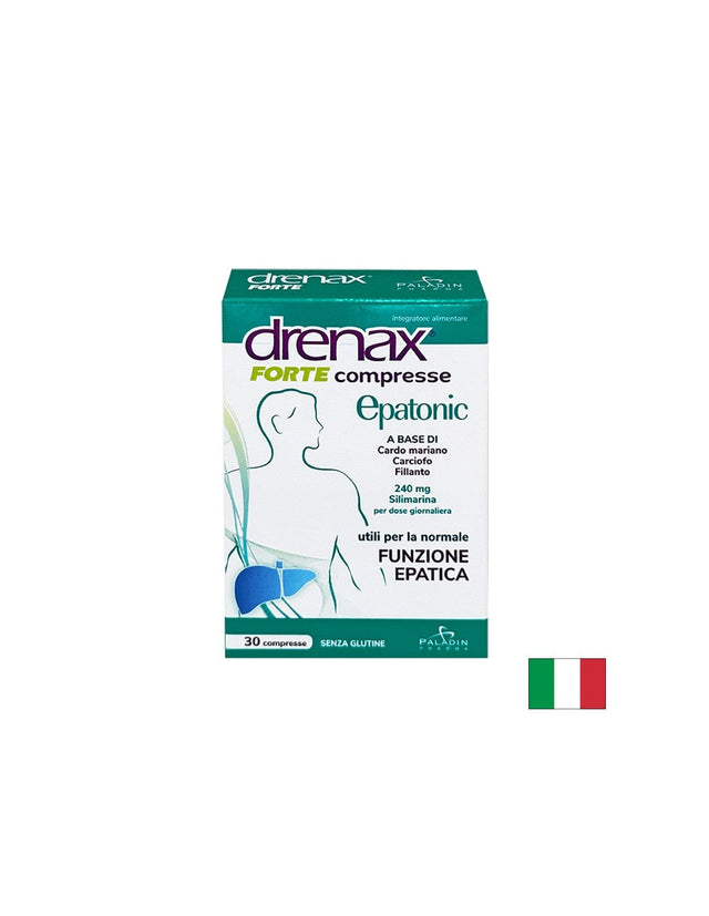 Формула за черния дроб и жлъчката – хепатоник - Дренакс - Drenax® Forte – с бял трън, артишок и селен, 30 таблетки - Nutra Best Bulgaria