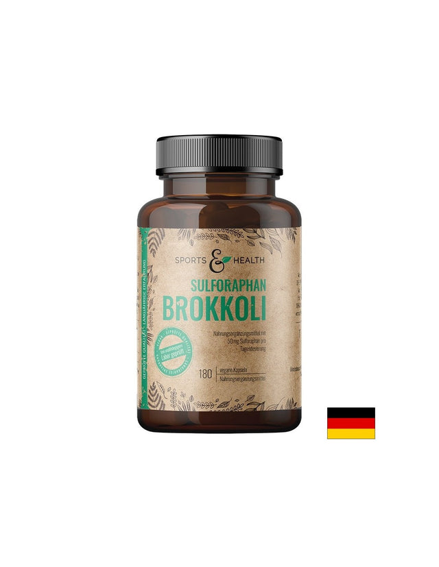 Хормонален баланс - Сулфорафан (екстракт от броколи) 50 mg, 180 капсули Sports & Health Solutions - Nutra Best Bulgaria