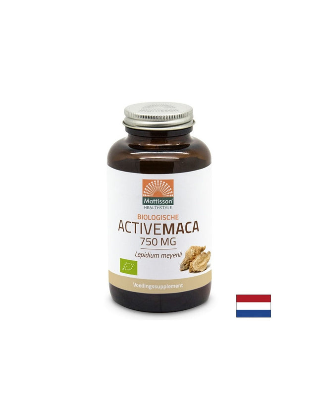 Хормонален дисбаланс - Мака (корен) 750 mg х 90 капсули  Mattisson Healthstyle - Nutra Best Bulgaria