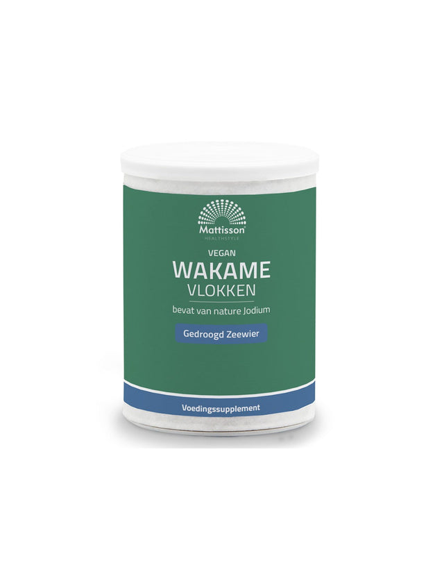 Хормонален дисбаланс - Сушени водорасли Уакаме, 50 g прах Mattisson Healthstyle - Nutra Best Bulgaria