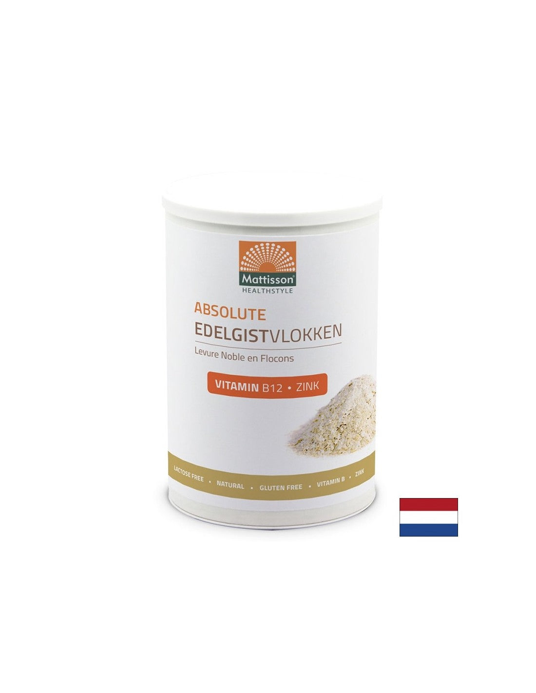 Хранителна мая + Витамин Б12 + Цинк, 200 g Mattisson Healthstyle