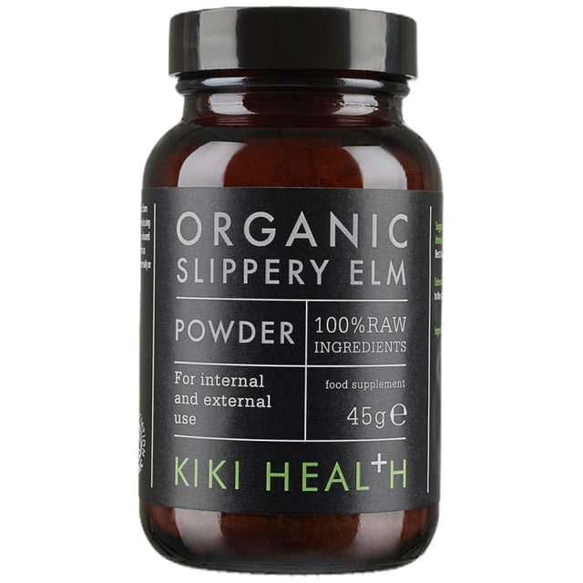 Slippery Elm Powder Organic Powder - 45 грама  KIKI Health - Nutra Best Bulgaria
