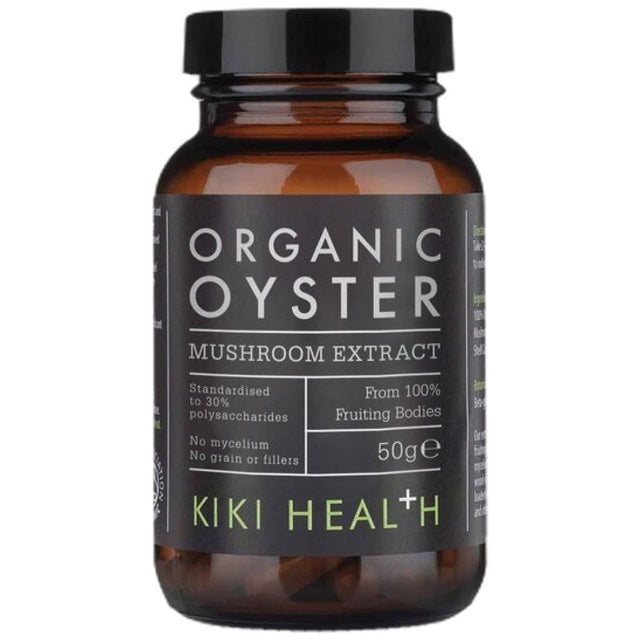 Organic Oyster Extract Powder - 50 грама  KIKI Health - Nutra Best Bulgaria