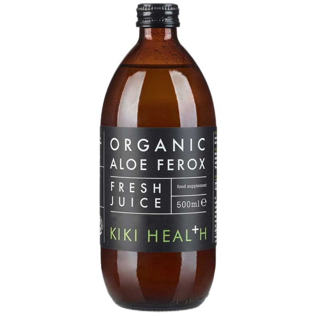 Organic Aloe Ferox Juice - 500 мл  KIKI Health - Nutra Best Bulgaria
