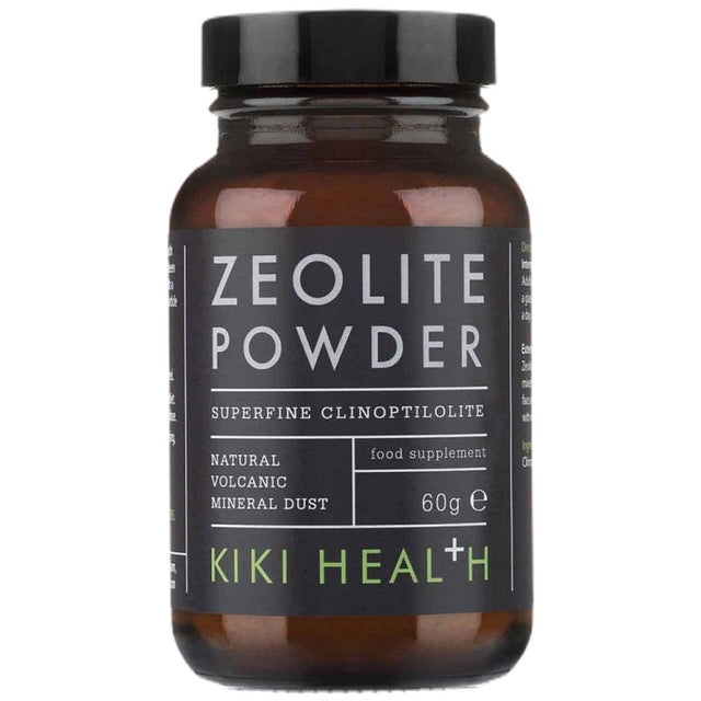 Zeolite Powder - 60 грама  KIKI Health - Nutra Best Bulgaria