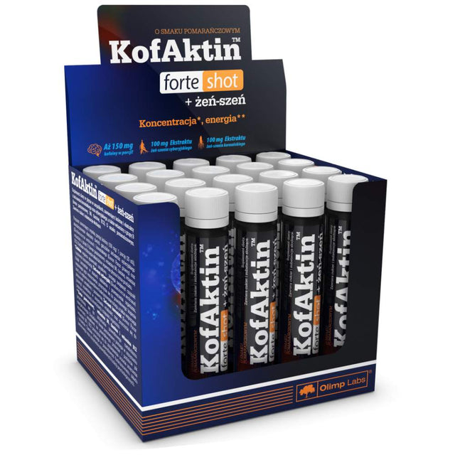 KofAktin Forte Shot 20 x 25 мл - Nutra Best Bulgaria
