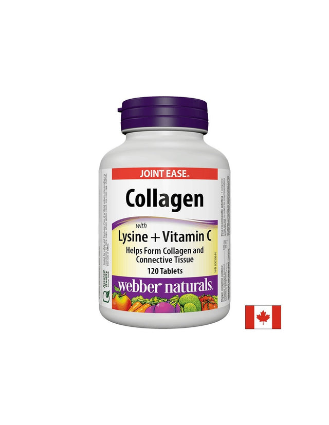 Collagen with Lysine + Vitamin C/ Колаген 500 mg с Лизин и Витамин С х 120 таблетки - Nutra Best Bulgaria