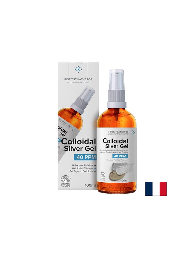 Колоидно сребро 40 PPM, 100 ml, гел - Nutra Best Bulgaria