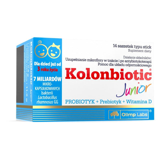 Kolonbiotic Junior - 14 Сашета - Nutra Best Bulgaria
