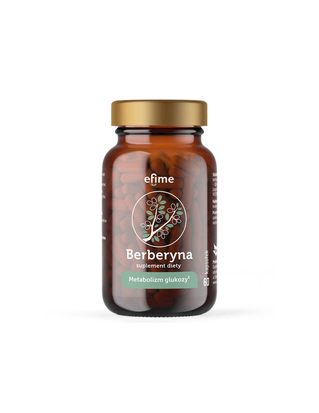 Контрол на кръвната захар и холестерола - Берберин, 250 mg х 60 капсули - Nutra Best