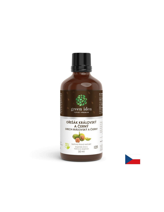 Контрол на кръвната захар и холестерола - Орех, 50 ml тинктура - Nutra Best Bulgaria