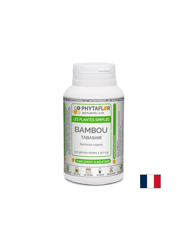 Коса и кожа - Бамбуков Ексудат, 300 mg х 50 капсули - Nutra Best Bulgaria